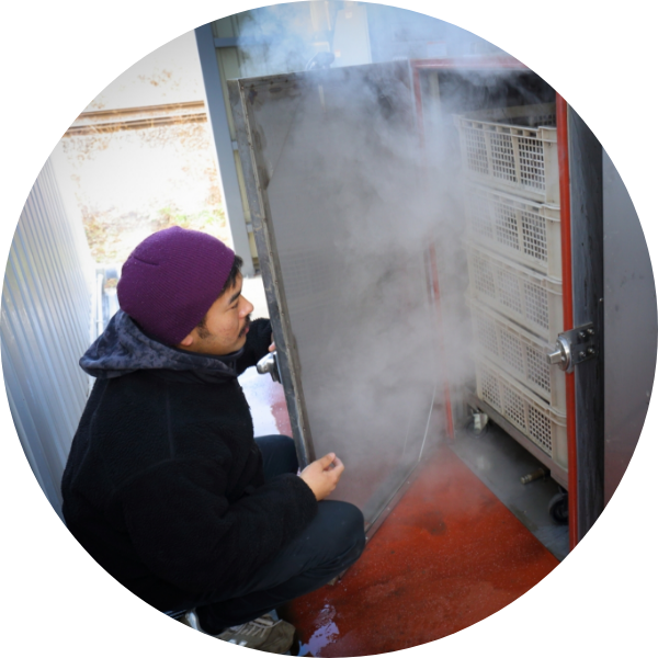 火入れのこだわり